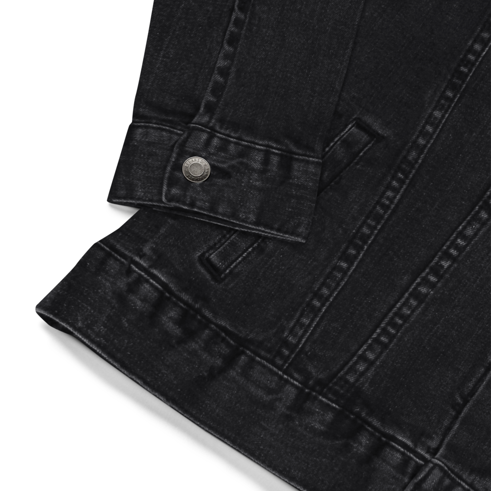 BOLD MEN'S BLACK DENIM JACKET