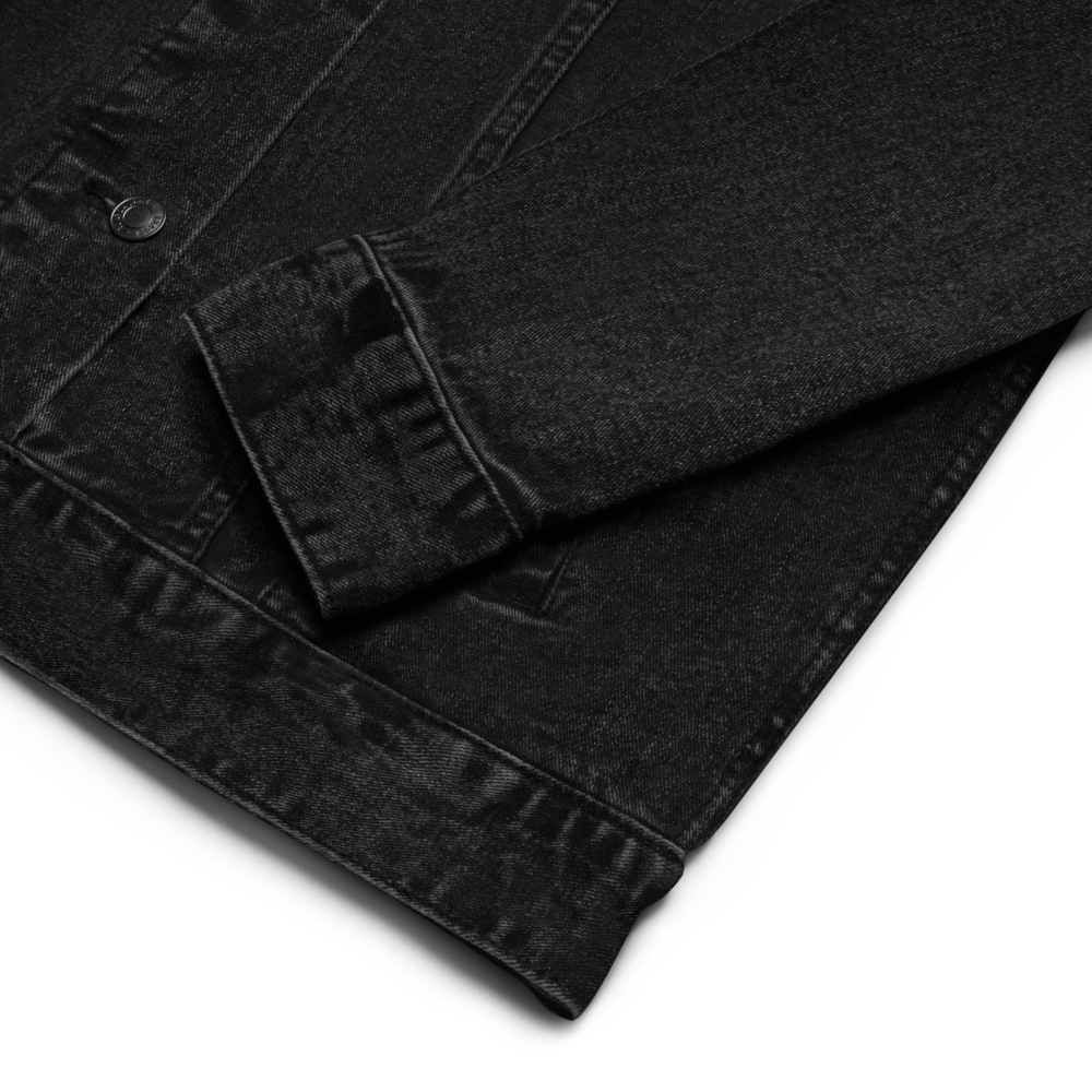 BOLD MEN'S BLACK DENIM JACKET