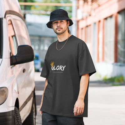 "Glory" Oversized faded t-shirt