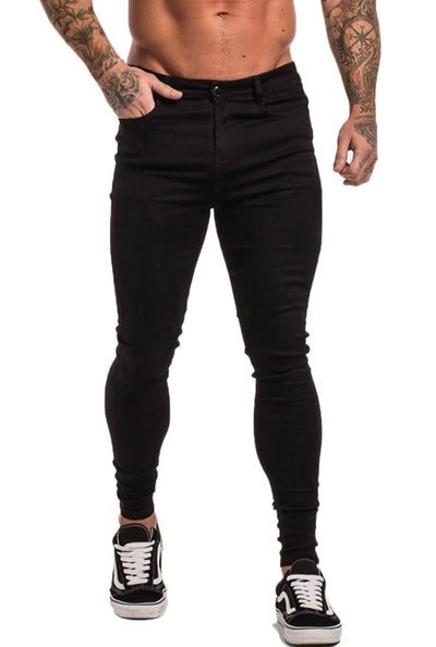 Men's Black Skinny Jeans - MensFashionsWorld 