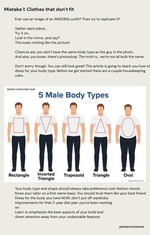 MENS FASHIONS HUB - PLAYBOOK