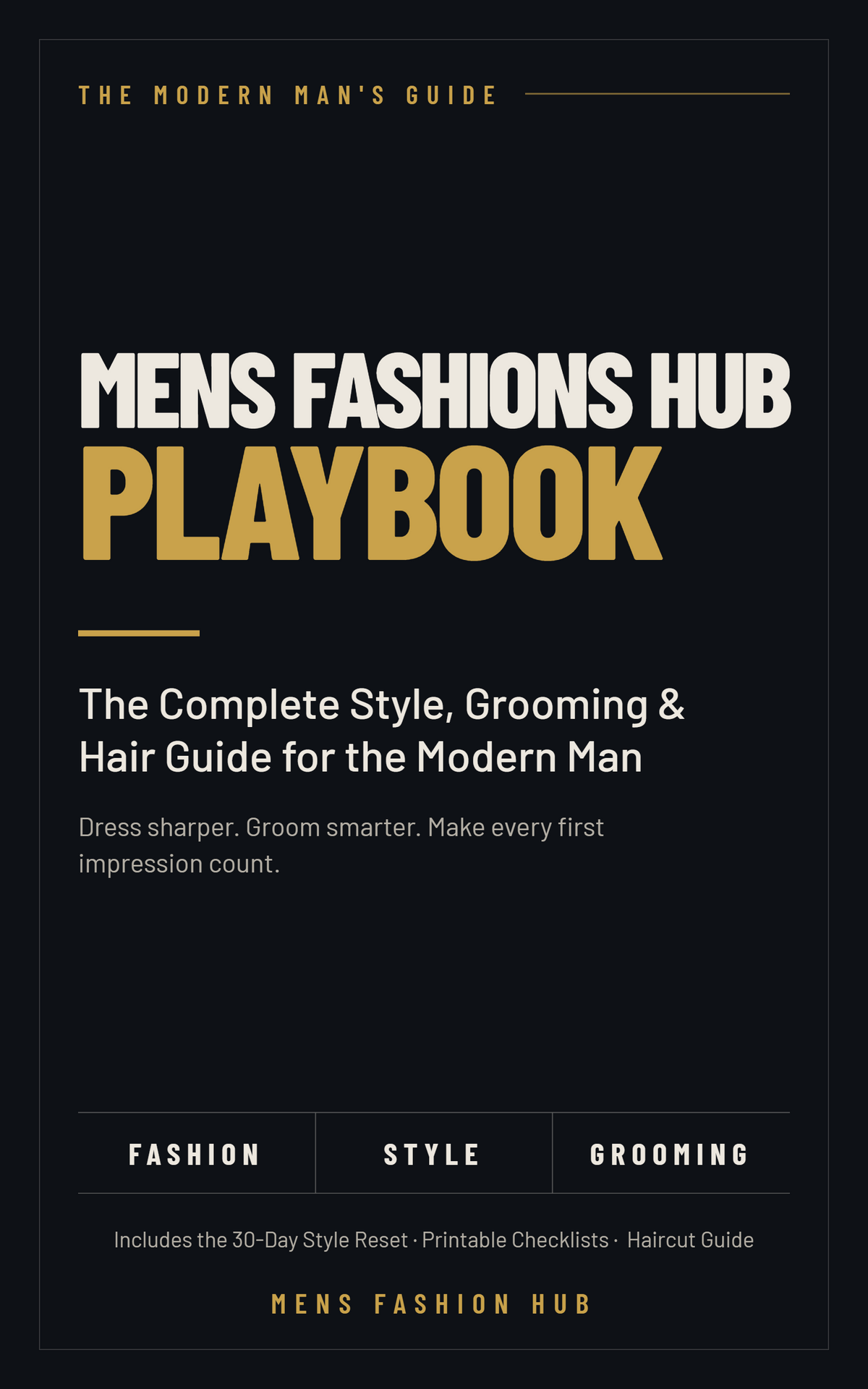 MENS FASHIONS HUB - PLAYBOOK
