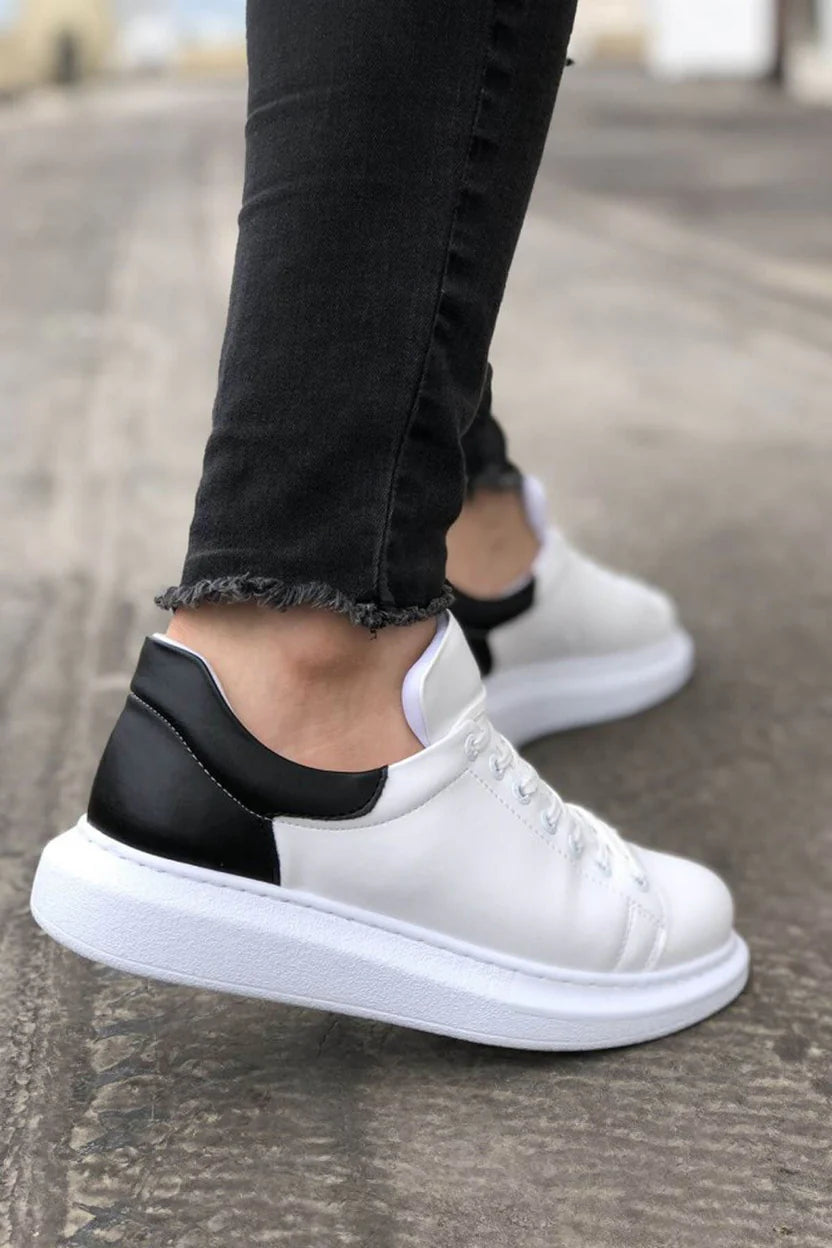 Classic White Leather Sneakers