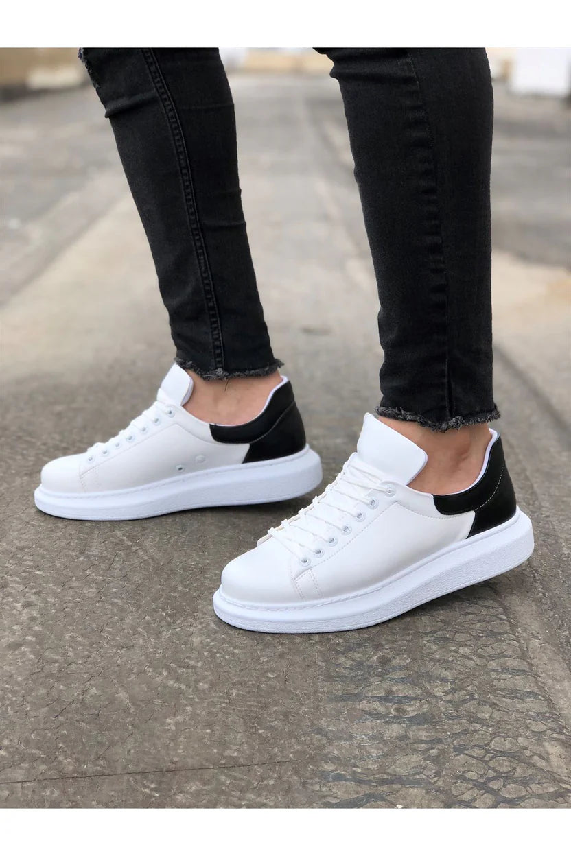 Classic White Leather Sneakers