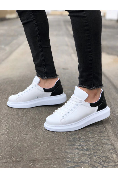 Classic White Leather Sneakers