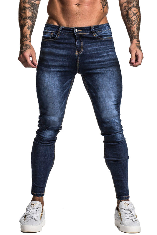 Dark Blue Skinny Stretchable Denim Jeans