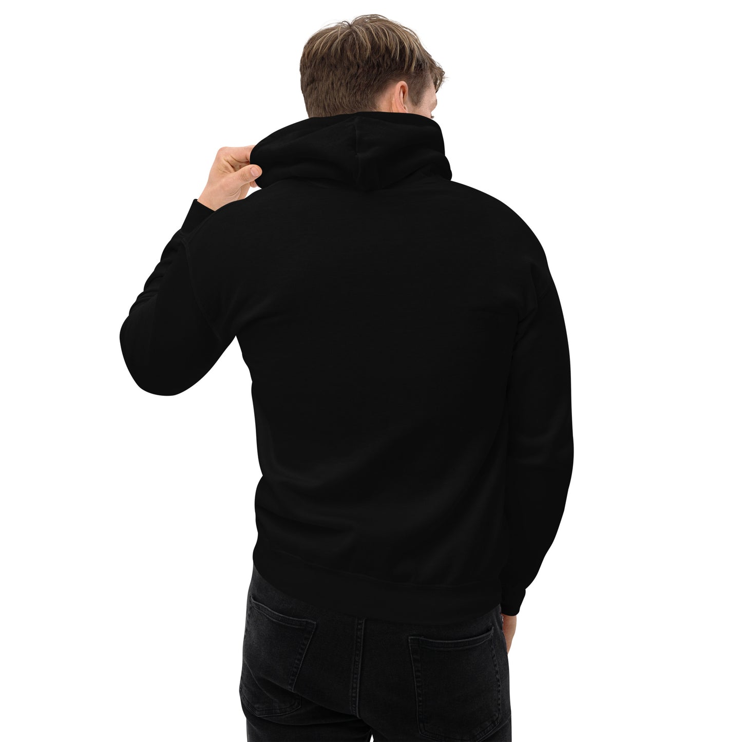 MEN'S ESSENTIAL BLACK HOODIE