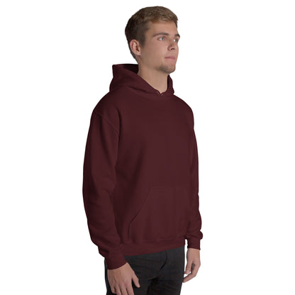 MEN'S ESSENTIAL MAROON HOODIE