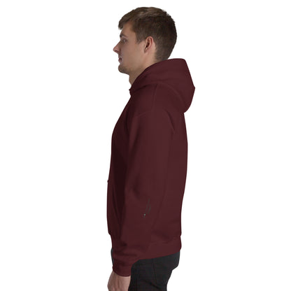 MEN'S ESSENTIAL MAROON HOODIE