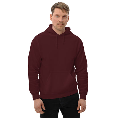 MEN'S ESSENTIAL MAROON HOODIE