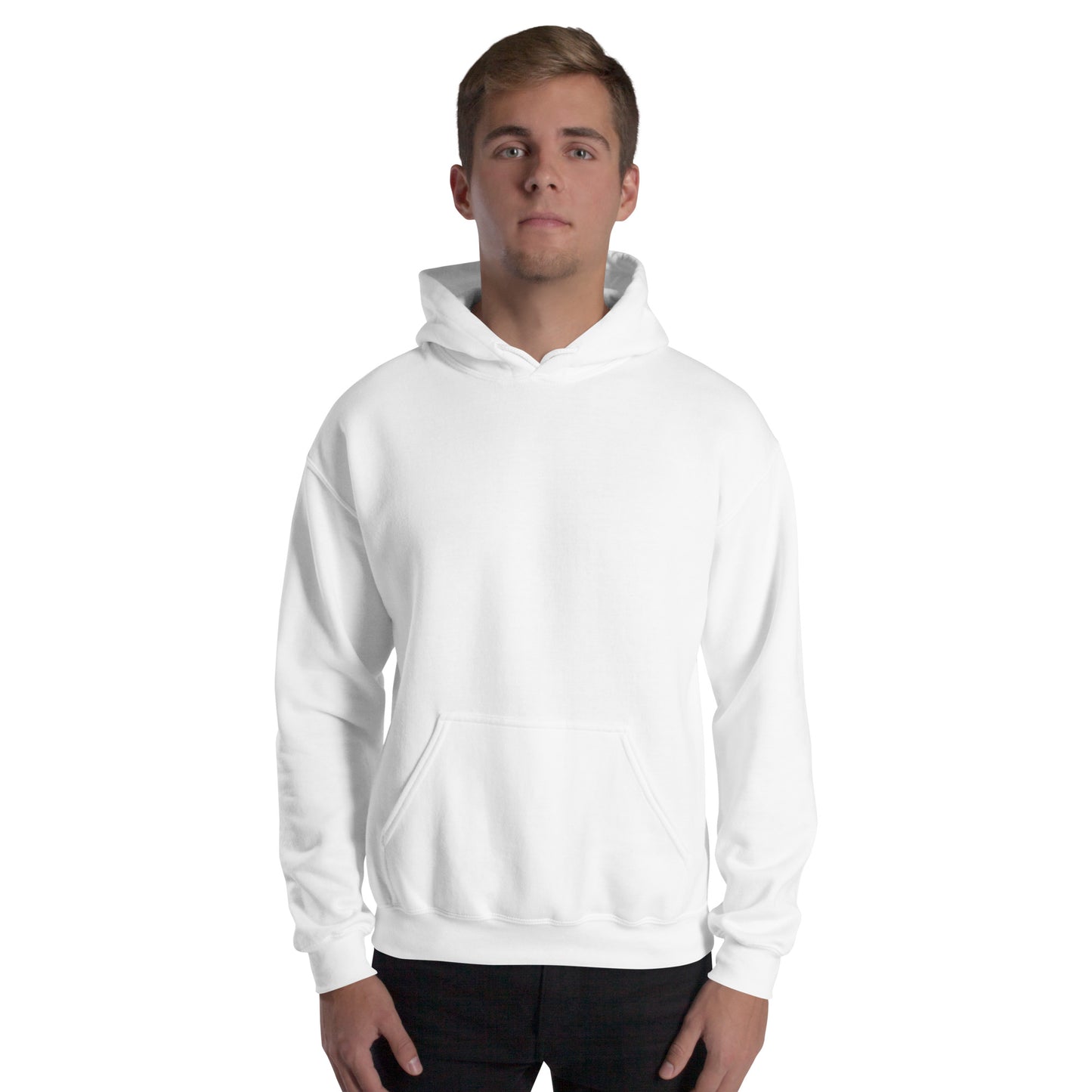 MEN'S ESSENTIAL WHITE HOODIE