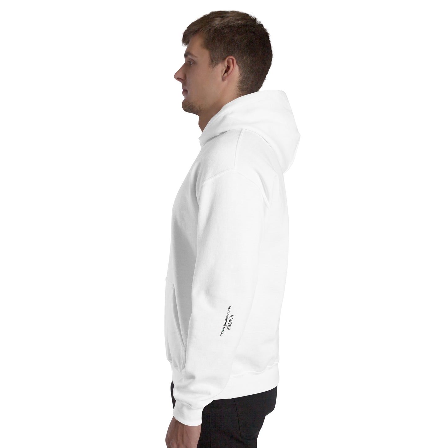 MEN'S ESSENTIAL WHITE HOODIE