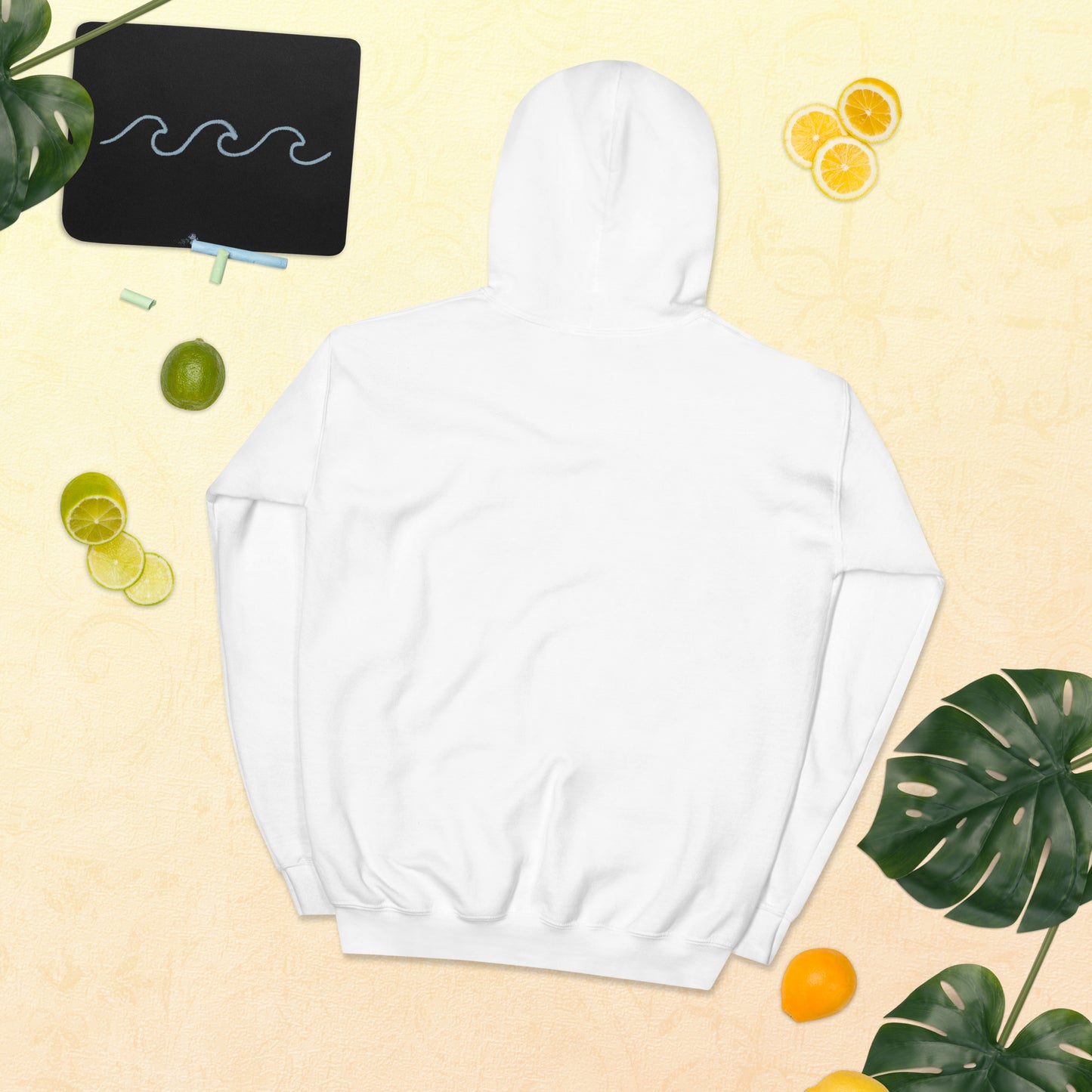 MEN'S ESSENTIAL WHITE HOODIE