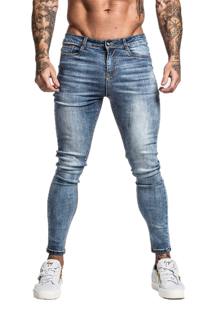 Super Stretchable Skinny Jeans - Vintage Blue