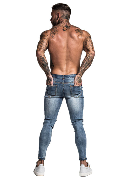 Super Stretchable Skinny Jeans - Vintage Blue