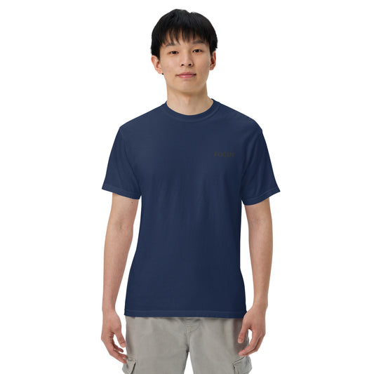 Slim Fit Essential T-Shirt "Focus" - BLUE
