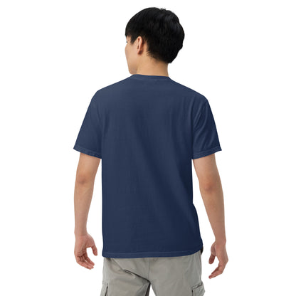 Slim Fit Essential T-Shirt "Focus" - BLUE