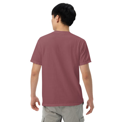 Slim Fit Essential T-Shirt "Focus" - BRICK