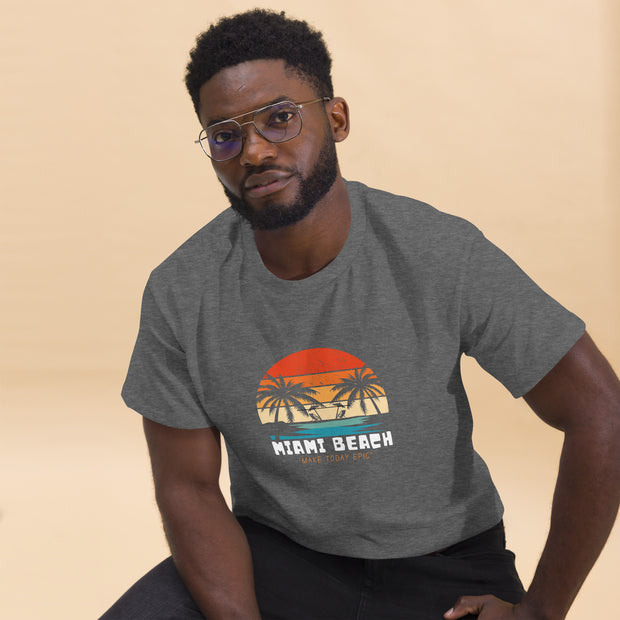 "Miami Beach" Men's classic T-Shirt