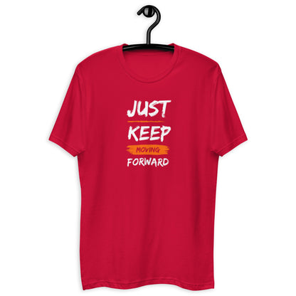 Just Keep Moving Forward Short Sleeve T-shirt for Men