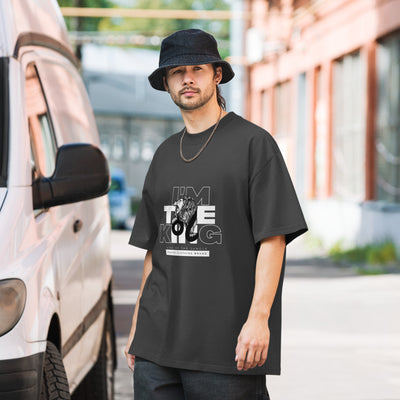 "I'm The King" Oversized faded t-shirt