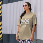 404 - Not Found - Oversized T-shirt