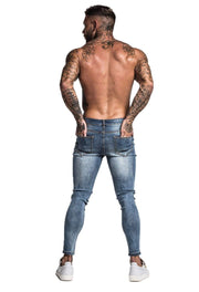 Light Blue Urban Street Style Jeans - MensFashionsWorld 