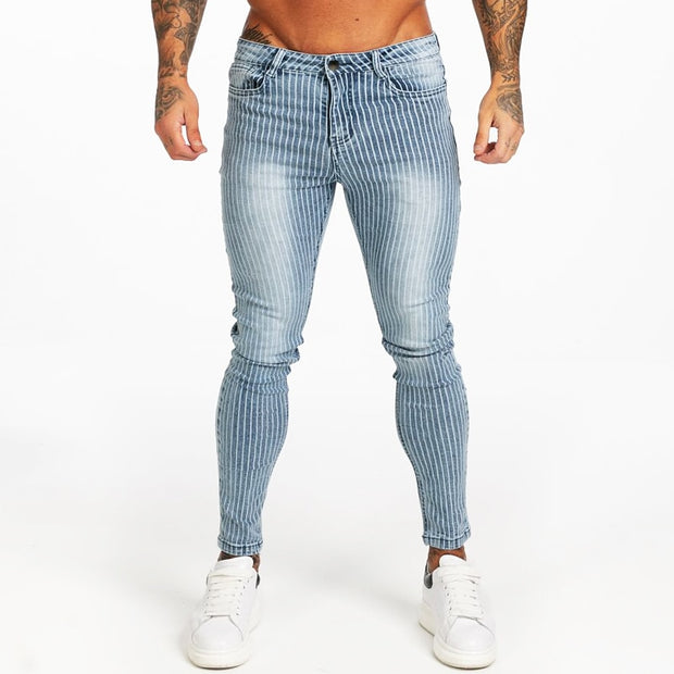 Ripped Skinny Slim Fit Ankle Tight Light Weight Jeans for Men - MensFashionsWorld 