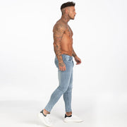 Ripped Skinny Slim Fit Ankle Tight Light Weight Jeans for Men - MensFashionsWorld 