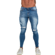 Skinny Stretch Light Blue Slim Fit Jeans for Men
